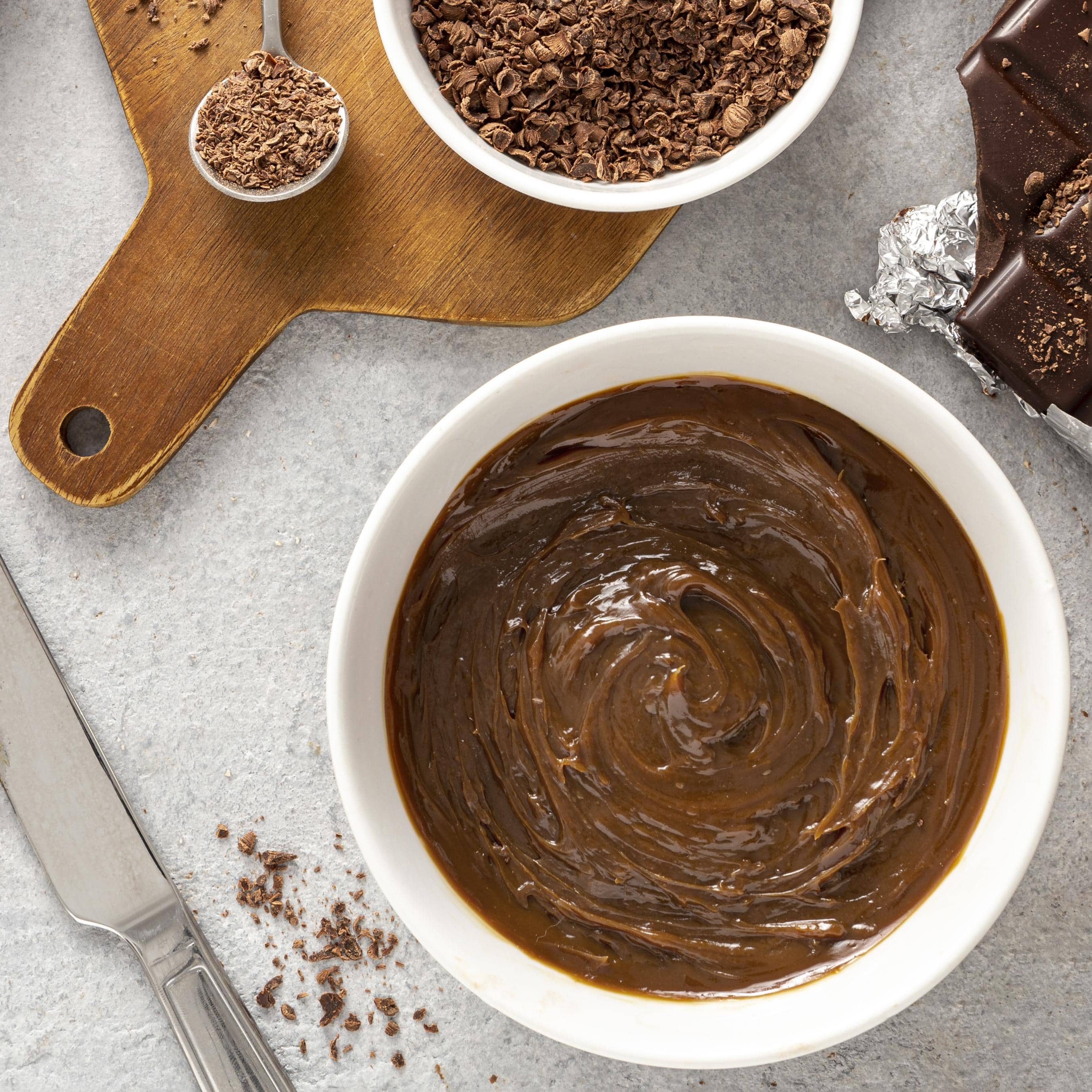 Recheio Ganache de Chocolate